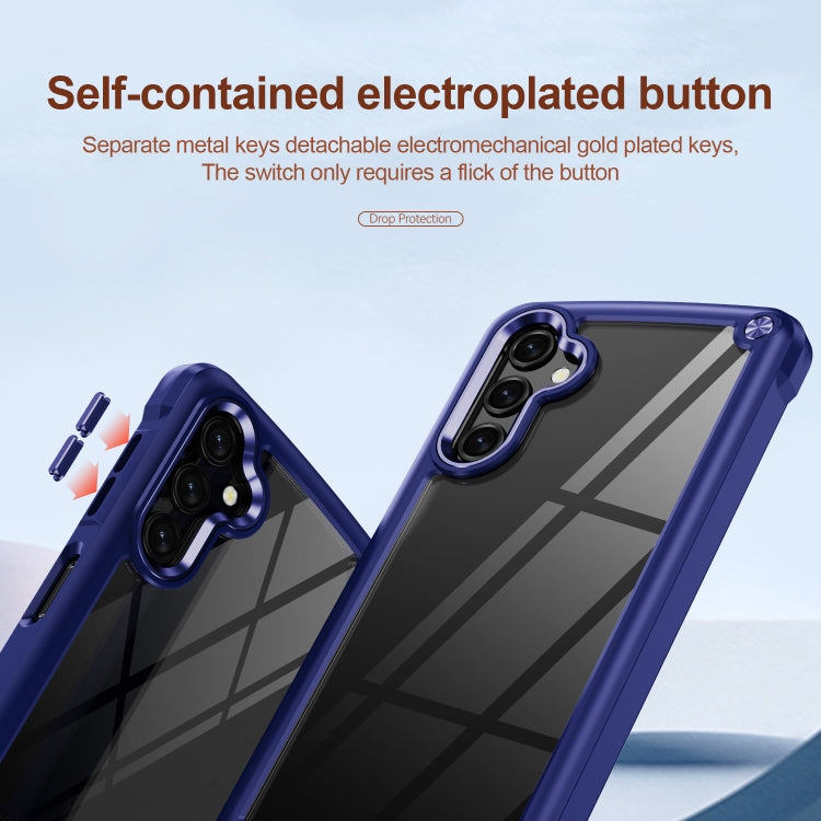 For Samsung Galaxy A14 5G Soft TPU Clear PC Shockproof Phone Case