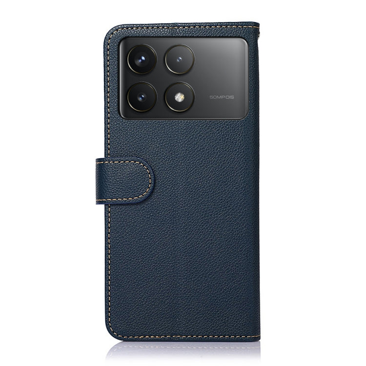 For Xiaomi Redmi K70 5G / K70 Pro 5G KHAZNEH Litchi Texture Leather RFID Phone Case