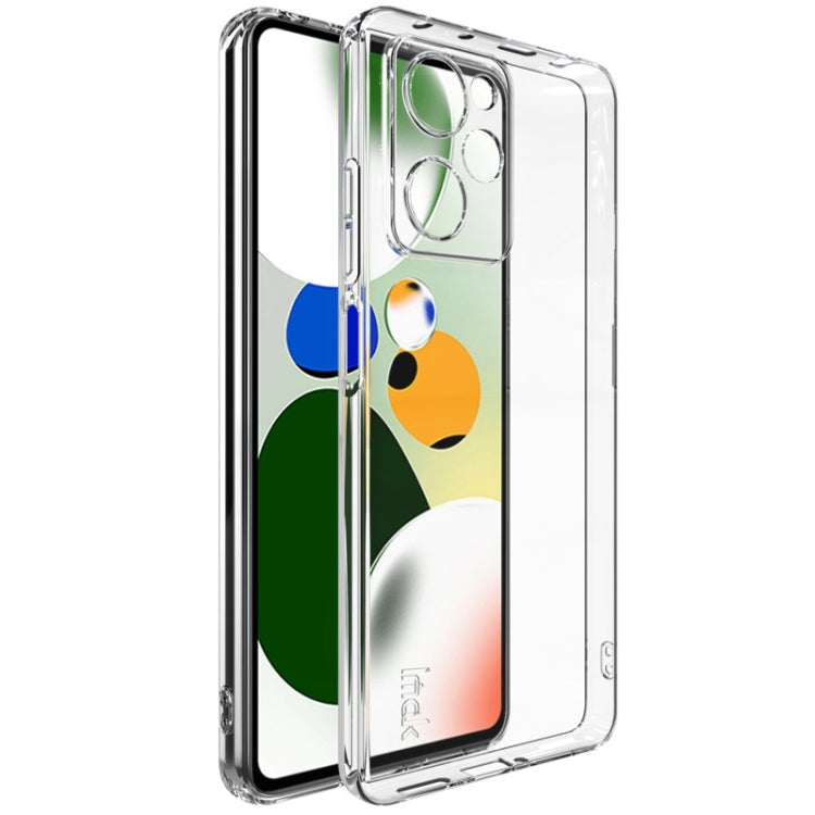 For Xiaomi Redmi Note 12 Pro Speed IMAK UX-5 Series Transparent Shockproof TPU Phone Case