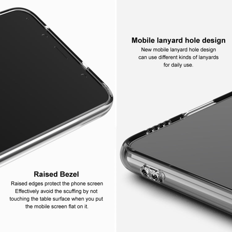 For Xiaomi Redmi Note 12 Pro Speed IMAK UX-5 Series Transparent Shockproof TPU Phone Case