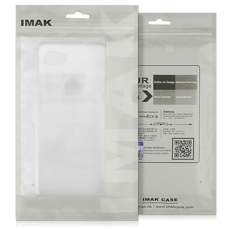 For Xiaomi Redmi Note 12 Pro Speed IMAK UX-5 Series Transparent Shockproof TPU Phone Case