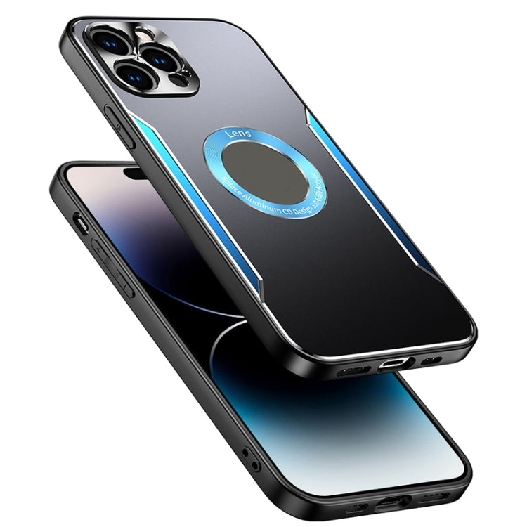 For iPhone 14 Pro Aluminum Alloy + TPU Phone Case