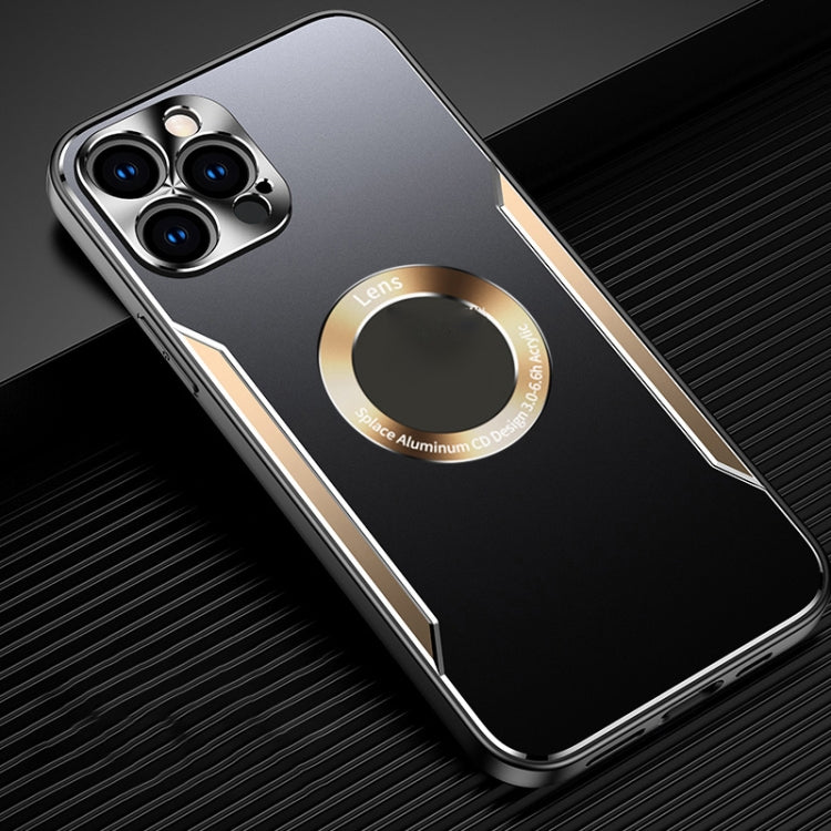 For iPhone 14 Pro Max Aluminum Alloy + TPU Phone Case