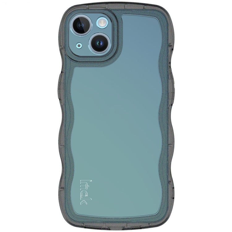 For iPhone 14 Plus IMAK UX-8 Series Transparent Shockproof TPU Phone Case