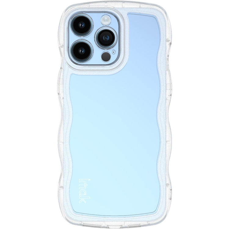 For iPhone 14 Pro Max IMAK UX-8 Series Transparent Shockproof TPU Phone Case