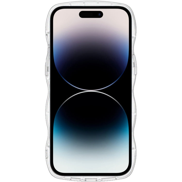 For iPhone 14 Pro IMAK UX-8 Series Transparent Shockproof TPU Phone Case