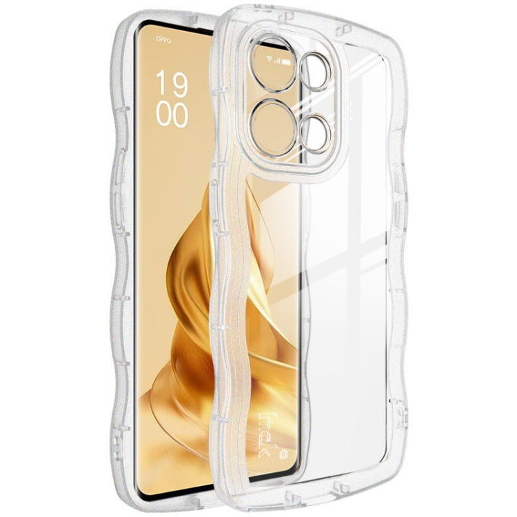 For OPPO Reno9 5G / Reno9 Pro 5G IMAK UX-8 Series Transparent Shockproof TPU Phone Case