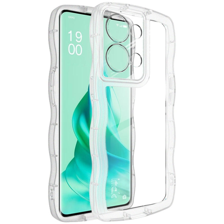 For OPPO Reno9 Pro+ 5G IMAK UX-8 Series Transparent Shockproof TPU Phone Case