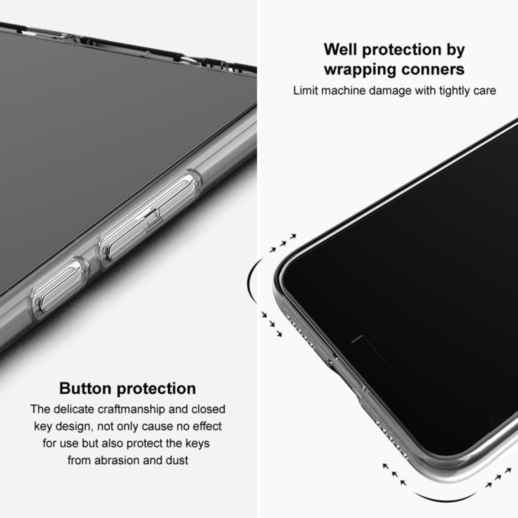 For Samsung Galaxy A04e 4G IMAK UX-10 Series Transparent Shockproof TPU Phone Case