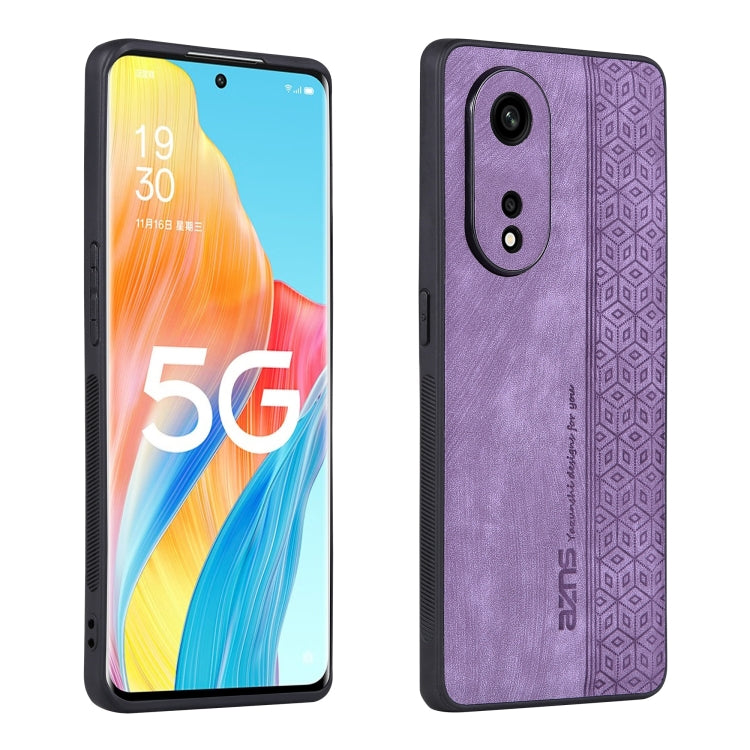 For OPPO A1 Pro AZNS 3D Embossed Skin Feel Phone Case