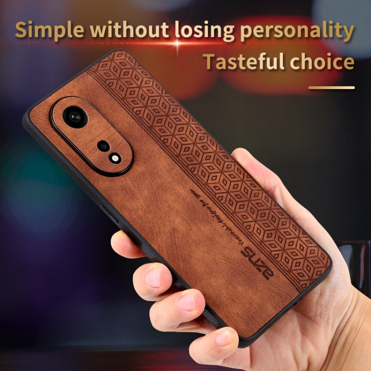 For OPPO A1 Pro AZNS 3D Embossed Skin Feel Phone Case