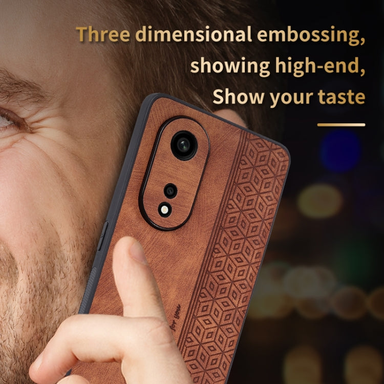 For OPPO A1 Pro AZNS 3D Embossed Skin Feel Phone Case