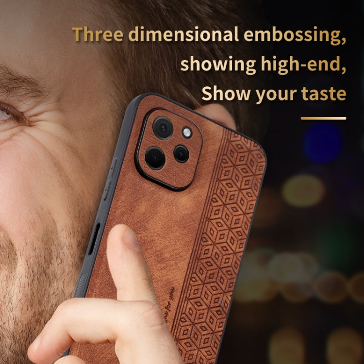 For Huawei Enjoy 50z / nova Y61 AZNS 3D Embossed Skin Feel Phone Case