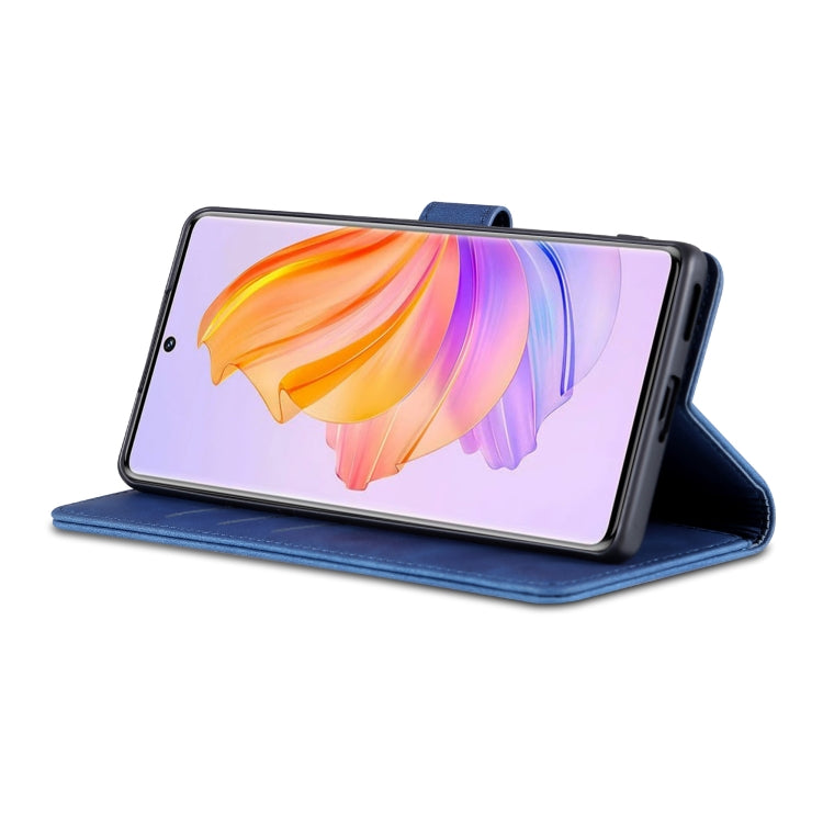 For Honor 80 SE AZNS Skin Feel Calf Texture Flip Leather Phone Case