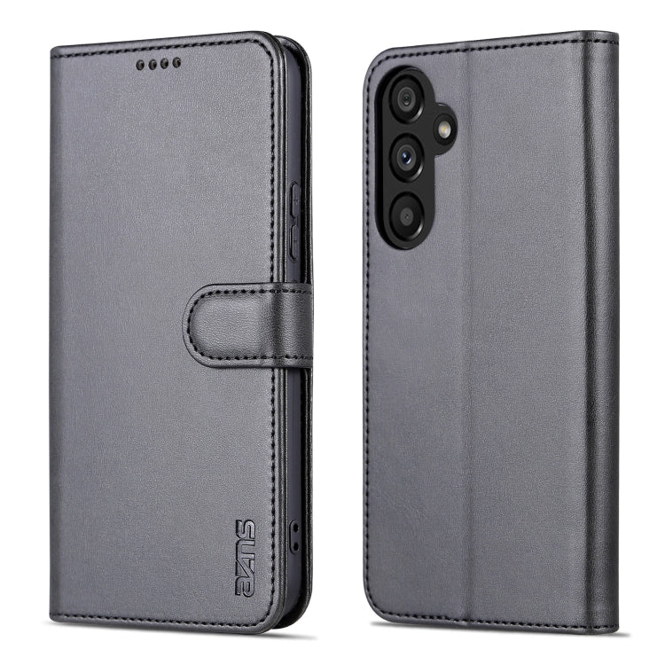 For Samsung Galaxy A34 5G AZNS Skin Feel Calf Texture Flip Leather Phone Case
