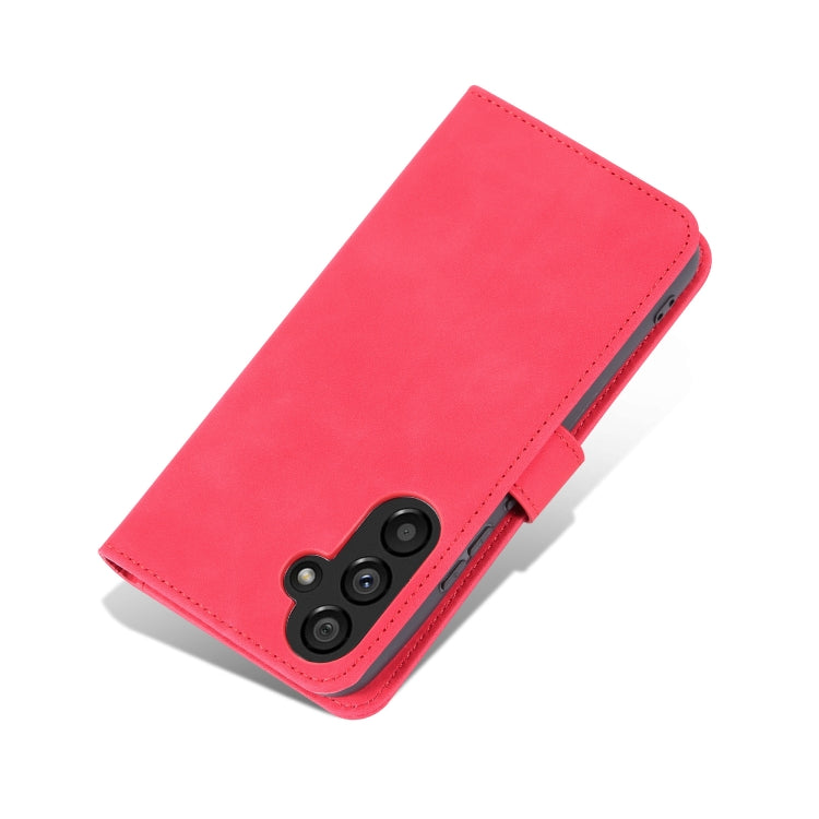 For Samsung Galaxy A34 5G AZNS Skin Feel Calf Texture Flip Leather Phone Case