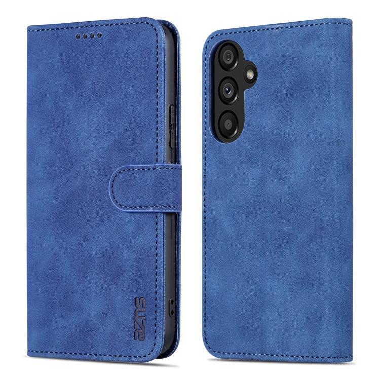 For Samsung Galaxy A54 5G AZNS Skin Feel Calf Texture Flip Leather Phone Case