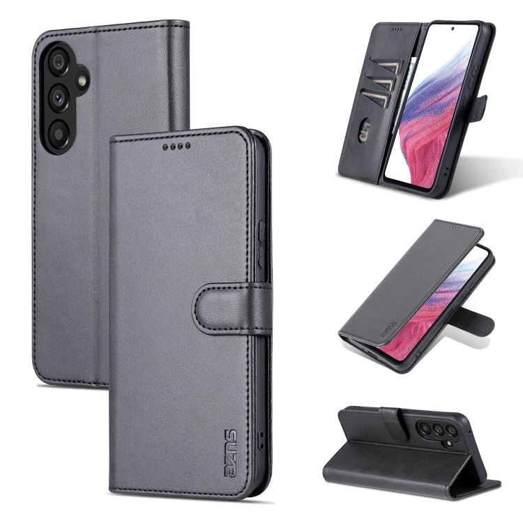 For Samsung Galaxy A54 5G AZNS Skin Feel Calf Texture Flip Leather Phone Case