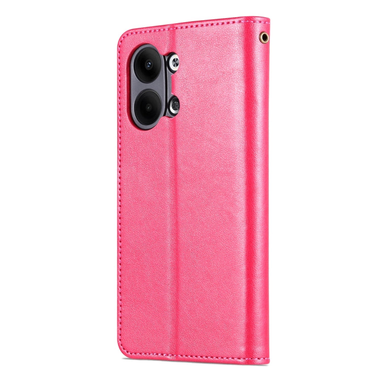 For OPPO Reno9 / Reno9 Pro AZNS Sheepskin Texture Flip Leather Phone Case