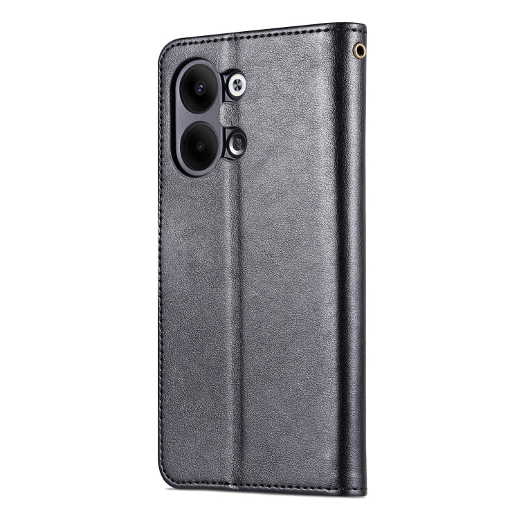 For OPPO Reno9 / Reno9 Pro AZNS Sheepskin Texture Flip Leather Phone Case