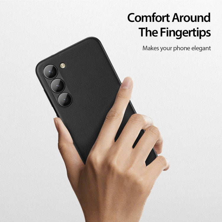 For Samsung Galaxy S23+ 5G DUX DUCIS Grit Series Leather Texture Phone Case