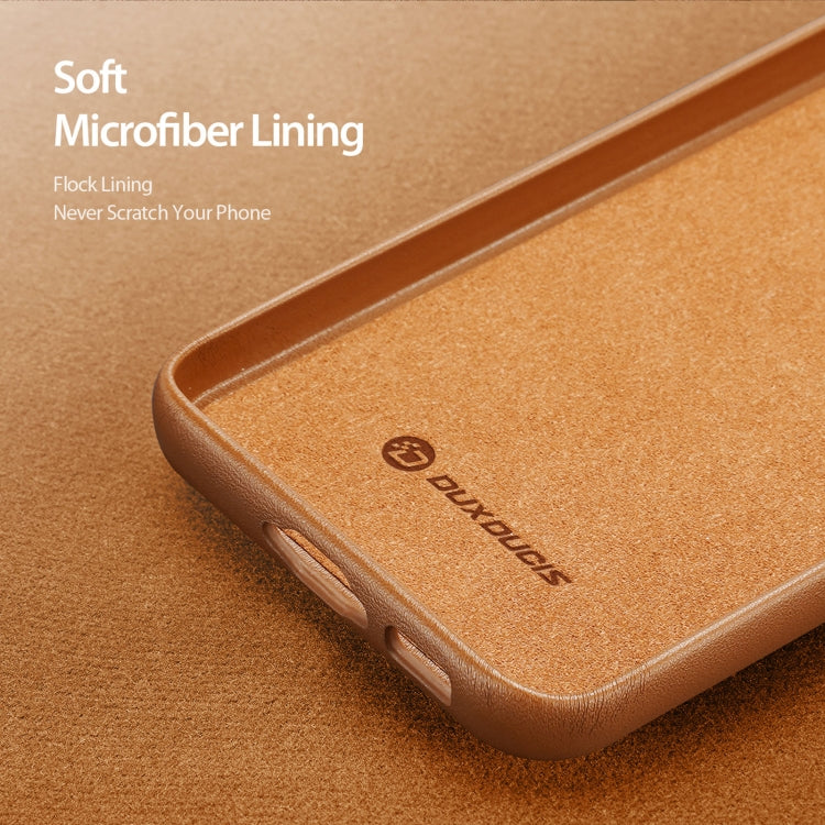 For Samsung Galaxy S23+ 5G DUX DUCIS Grit Series Leather Texture Phone Case