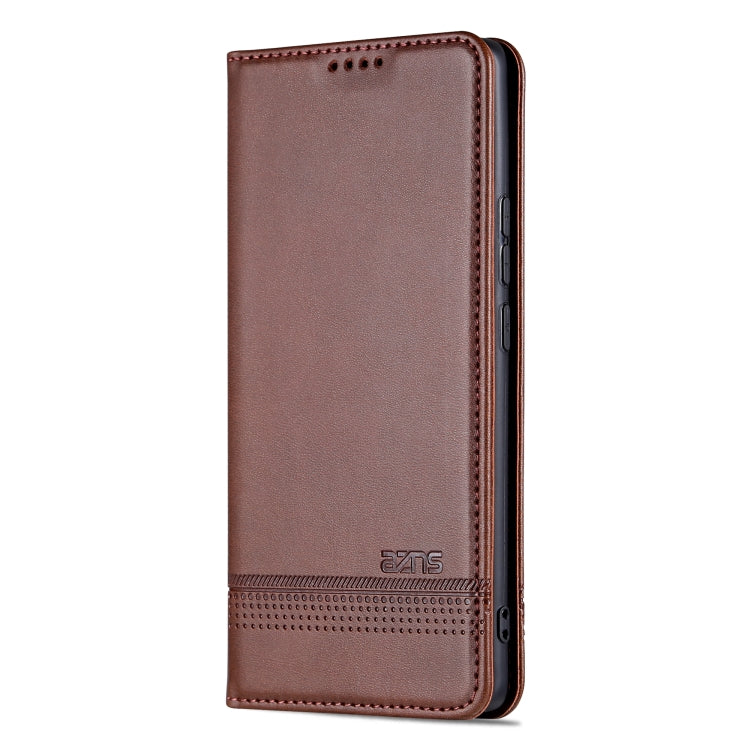 For vivo X90 Pro AZNS Magnetic Calf Texture Flip Leather Phone Case