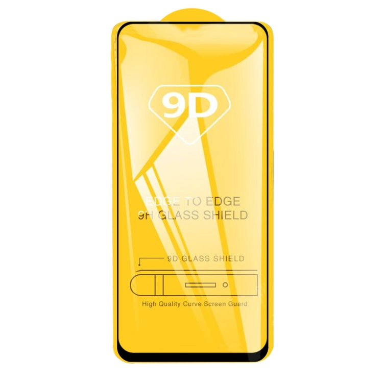 For OPPO Reno8 T 4G 25pcs 9D Full Glue Full Screen Tempered Glass Film