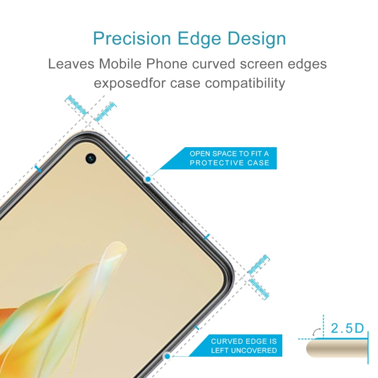 For OPPO Reno8 T 4G 0.26mm 9H 2.5D Tempered Glass Film