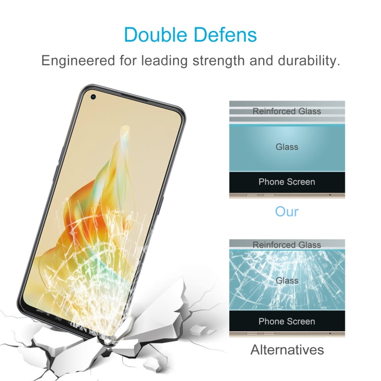 For OPPO Reno8 T 4G 0.26mm 9H 2.5D Tempered Glass Film