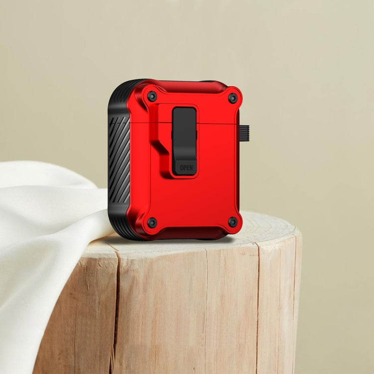 For AirPods 1 / 2 Eagle Shockproof Earphone Protective Case with Switch