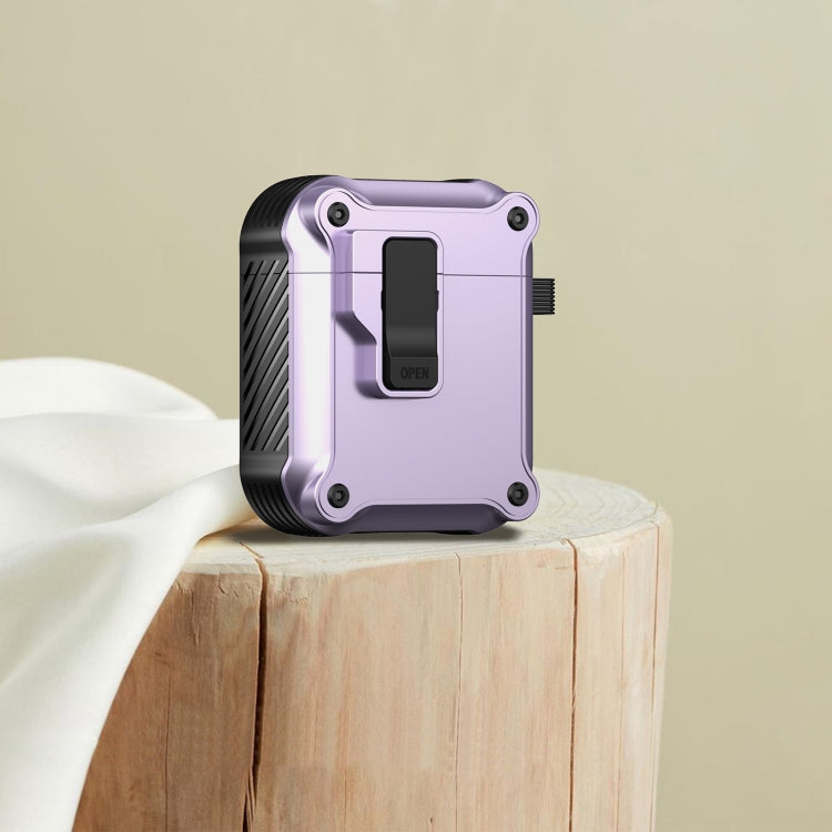 For AirPods 1 / 2 Eagle Shockproof Earphone Protective Case with Switch