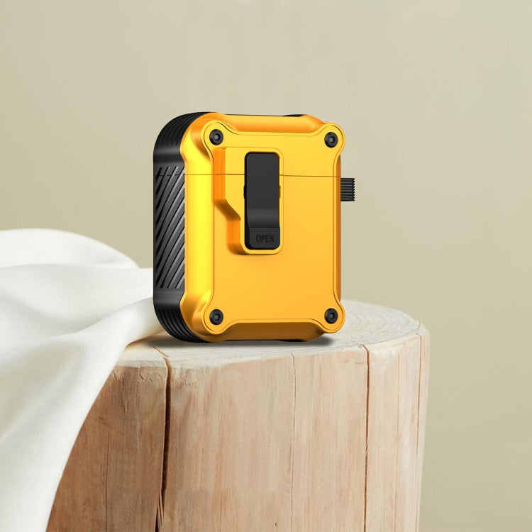 For AirPods 1 / 2 Eagle Shockproof Earphone Protective Case with Switch