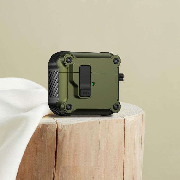 For AirPods 3 Eagle Shockproof Earphone Protective Case with Switch