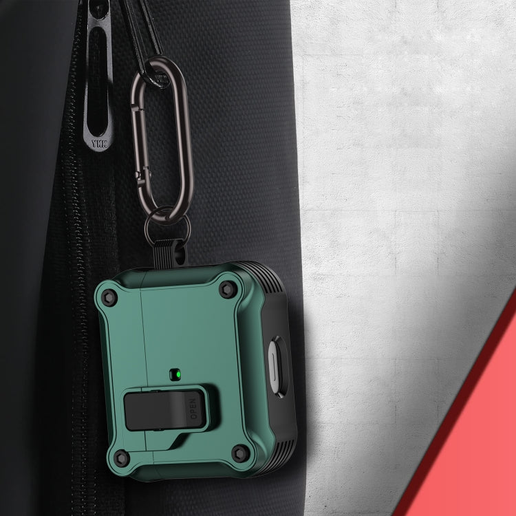 For AirPods 3 Eagle Shockproof Earphone Protective Case with Switch