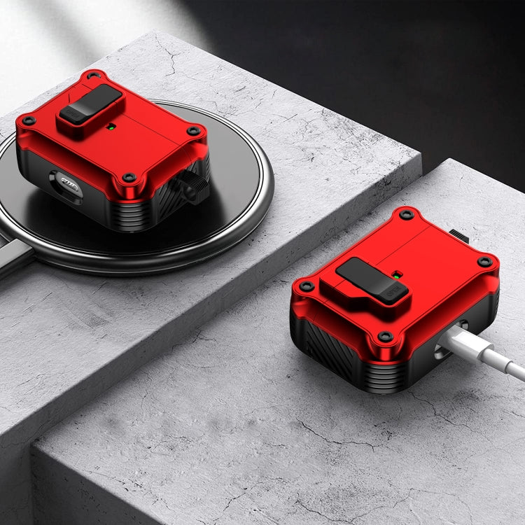 For AirPods Pro Eagle Shockproof Earphone Protective Case with Switch