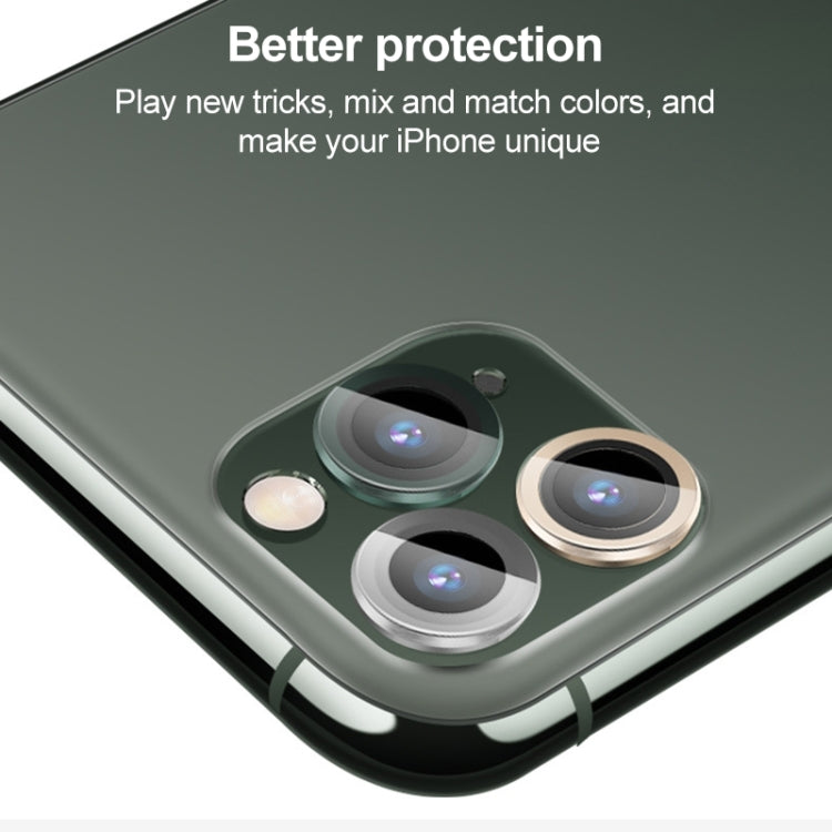 For iPhone 12 mini CD Texture Metal Lens Tempered Film