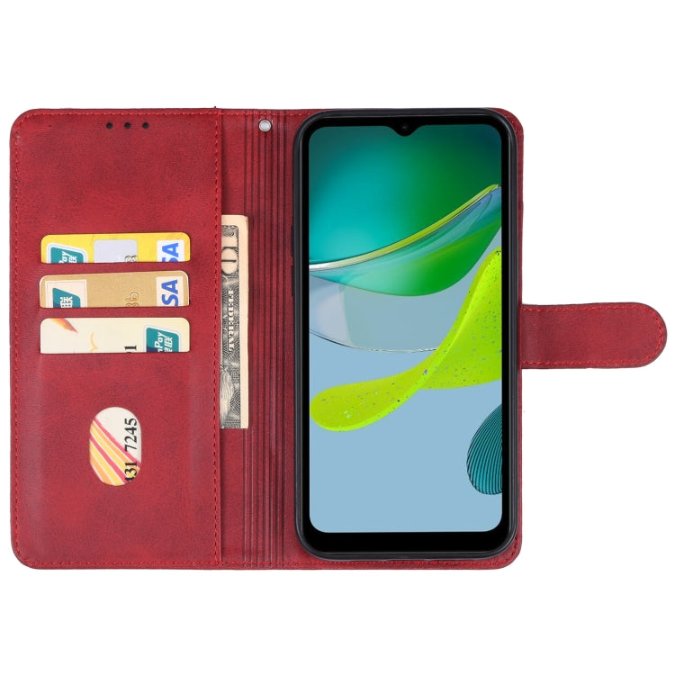 For Motorola Moto E13 Leather Phone Case