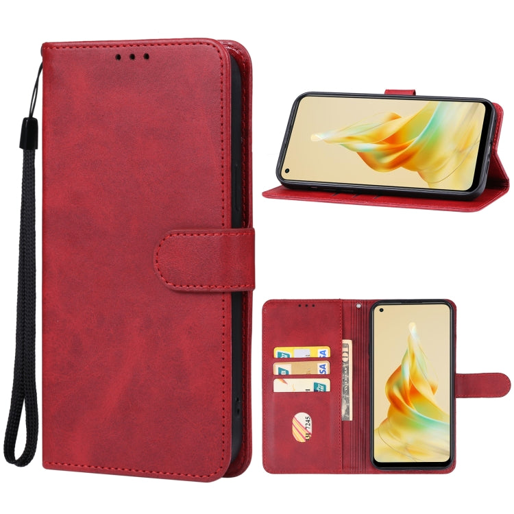 For OPPO Reno8 T 4G / CPH2481 Leather Phone Case