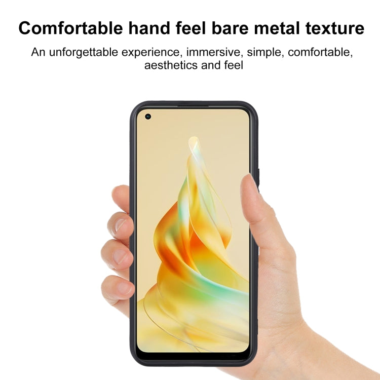 For OPPO Reno8 T 4G / CPH2481 TPU Phone Case(Black)