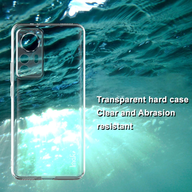 For Xiaomi 12T 5G/Redmi K50 Ultra 5G imak Wing II Pro Series Wear-resisting Crystal Phone Case(Transparent)