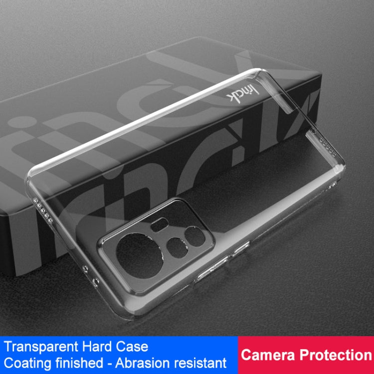 For Xiaomi 12T 5G/Redmi K50 Ultra 5G imak Wing II Pro Series Wear-resisting Crystal Phone Case(Transparent)
