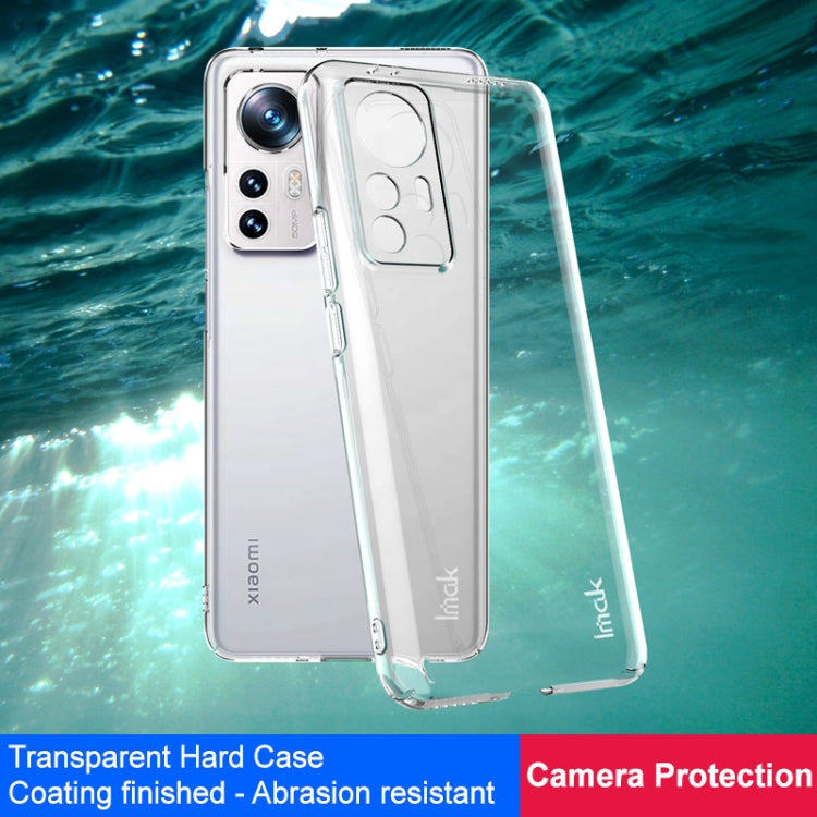 For Xiaomi 12T 5G/Redmi K50 Ultra 5G imak Wing II Pro Series Wear-resisting Crystal Phone Case(Transparent)