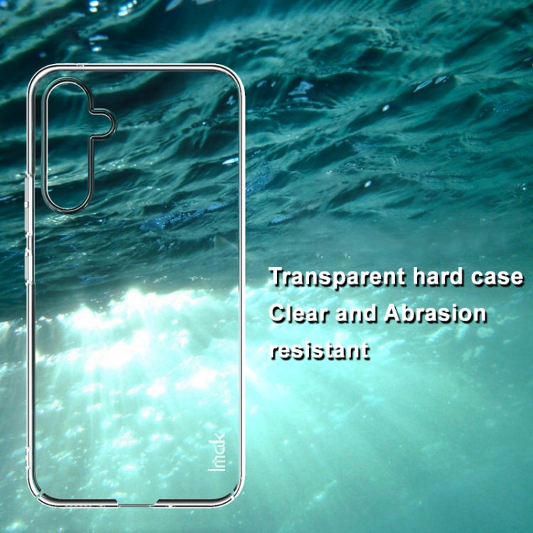 For Samsung Galaxy A54 5G imak Wing II Pro Series Wear-resisting Crystal Phone Case(Transparent)