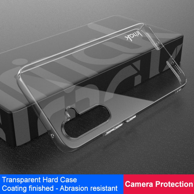 For Samsung Galaxy A54 5G imak Wing II Pro Series Wear-resisting Crystal Phone Case(Transparent)