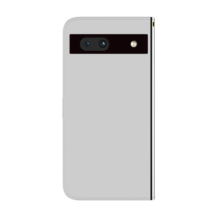 For Google Pixel 7a Imitated Mirror Surface Flip Leather Phone Case