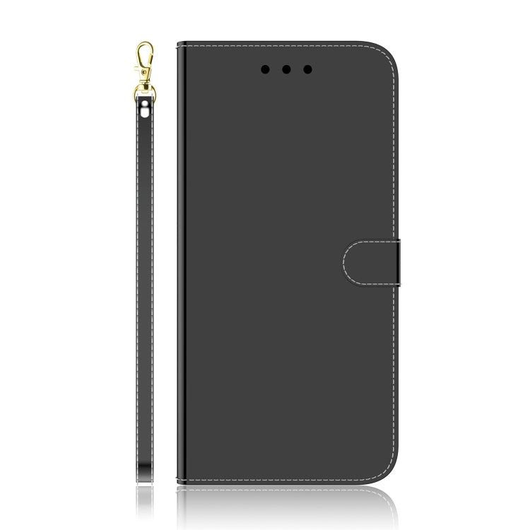For OPPO A58 Imitated Mirror Surface Flip Leather Phone Case