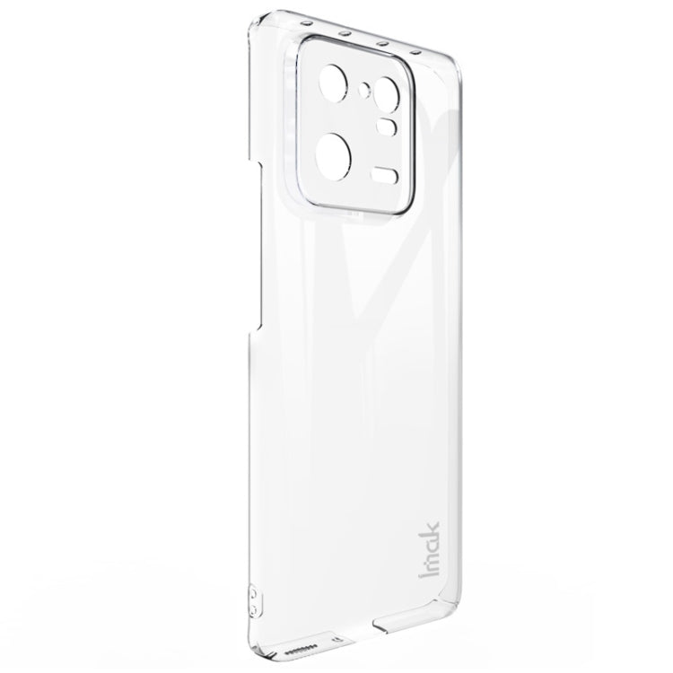 For Xiaomi 13 Pro 5G 8.38mm Ceramic Version imak Wing II Pro Series Wear-resisting Crystal Phone Protective Case(Transparent)