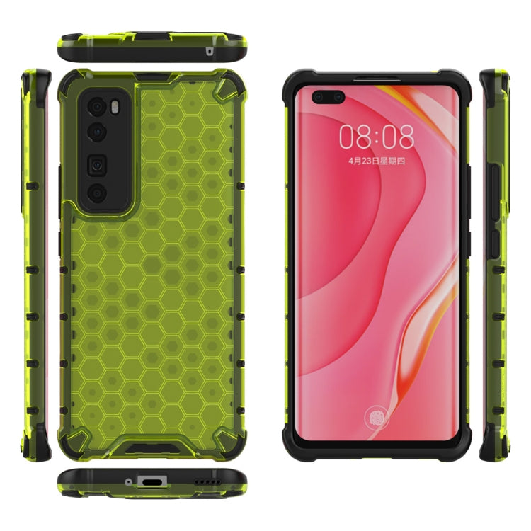 For Huawei nova 7 Pro 5G Shockproof Honeycomb PC + TPU Protective Case