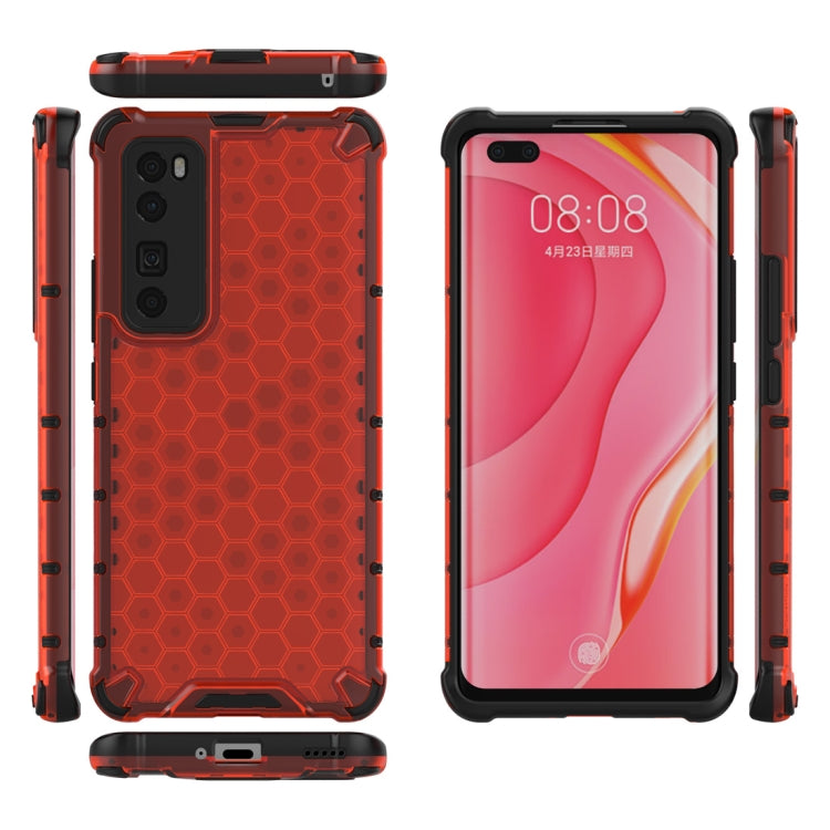 For Huawei nova 7 Pro 5G Shockproof Honeycomb PC + TPU Protective Case